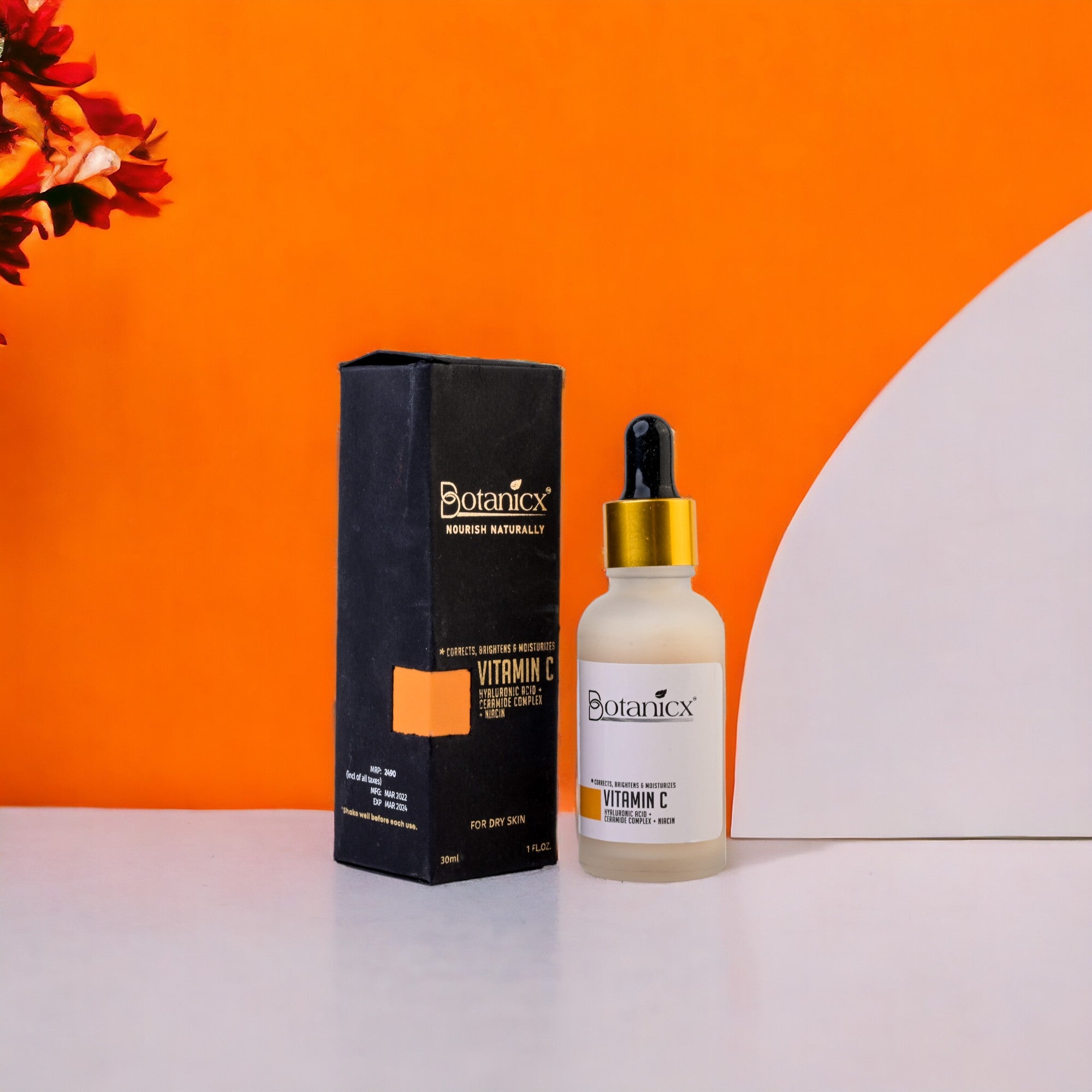 Botanicx VitaminC Serum for Dry Skin